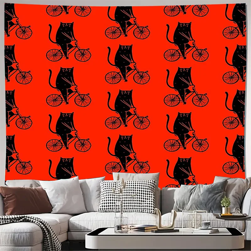 بوهو نسيج الجدار الشنق ديكور الغرفة الجمالية طبيعة المشهد شجرة الغابات خمر الهبي النوم السفر غرفة نوم المنزل غرفة المعيشة #1