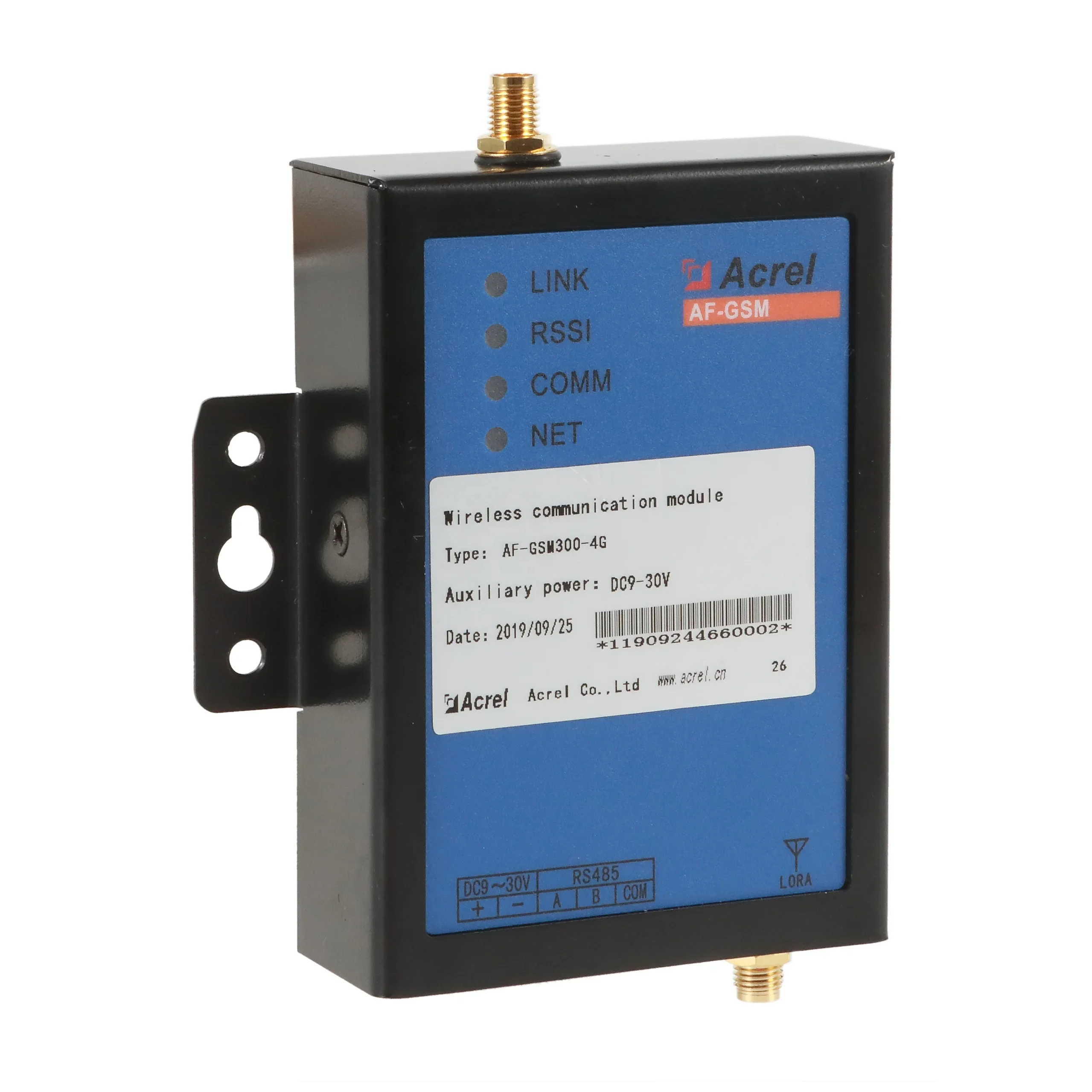 Module de communication sans fil de passerelle intelligente AFGSM300-4G avec la transmission du serveur MODBUS ou LORA