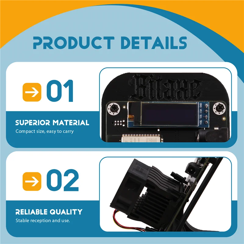 A86I-Bitaxe Gamma 601 BTC Solo Miner 1.2TH/S 18-22W BM1370 Asic Chip od Antminer S21 Pro Bitcoin Crypto Miner Black EU Plug