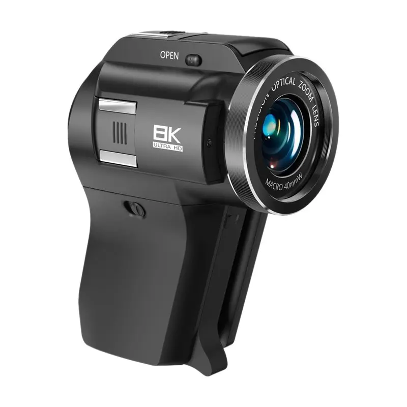 B63B-IR Night Vision 8K Video Camera Camcorder Ultra 75MP Digital Wifi Vlogging Vlog Camera 8X Optical Zoom