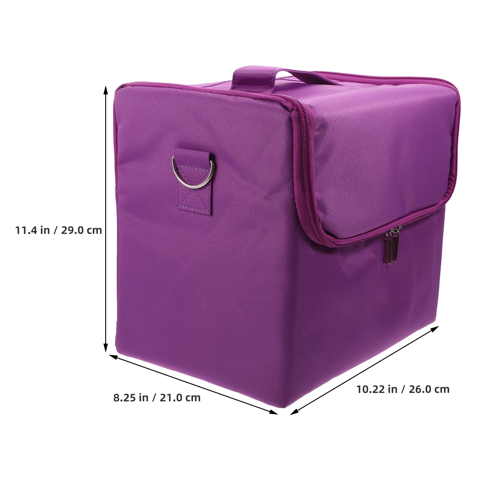 حقيبة أدوات المكياج قسط دائم مقاوم للماء متعدد الطبقات منظم السفر كيس التخزين للنساء أدوات الزينة مانيكير