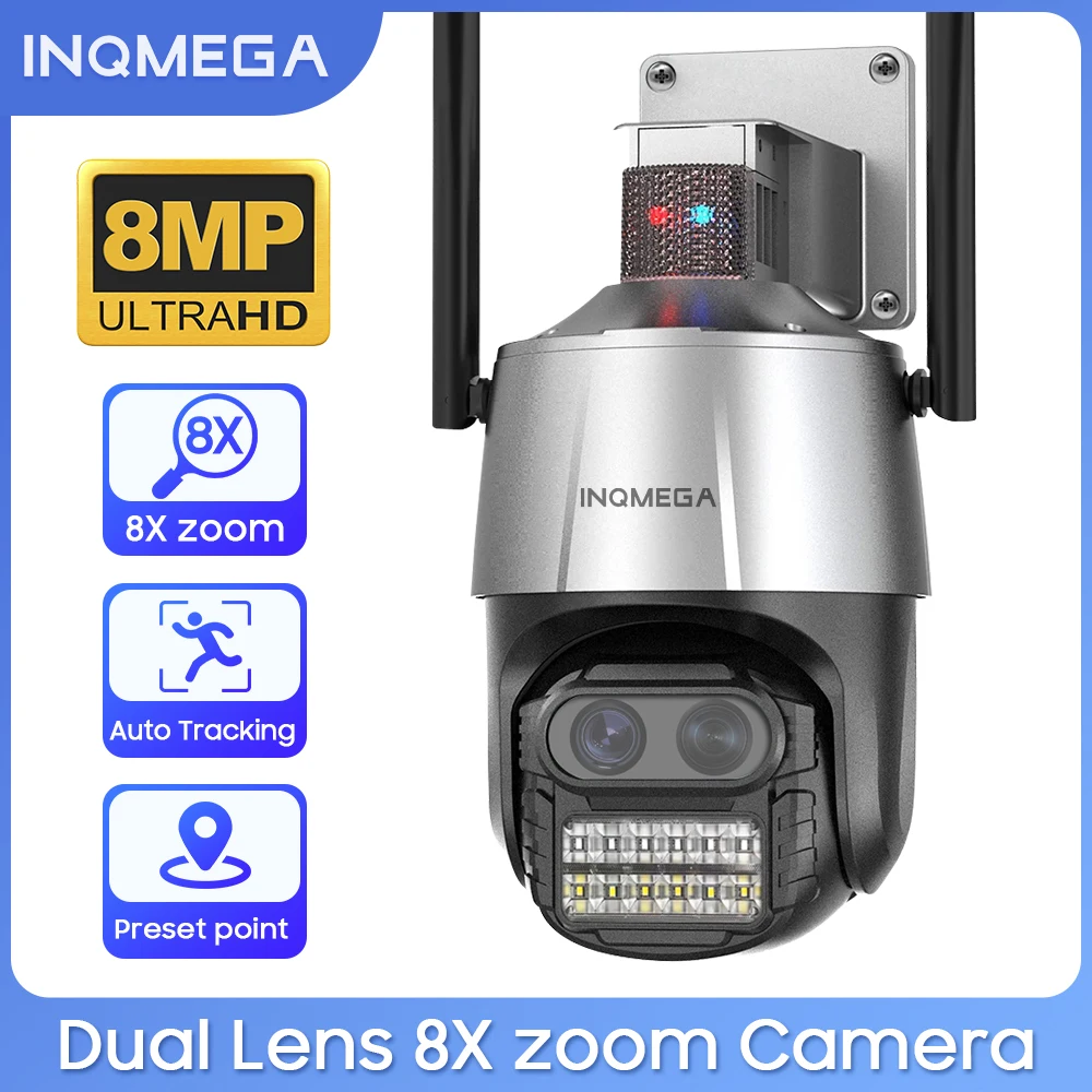 inqmega-–-camera-de-surveillance-sans-fil-wifi-8mp-4k-zoom-8x-double-objectif-aai-detection-humaine-protection-de-securite-cctv