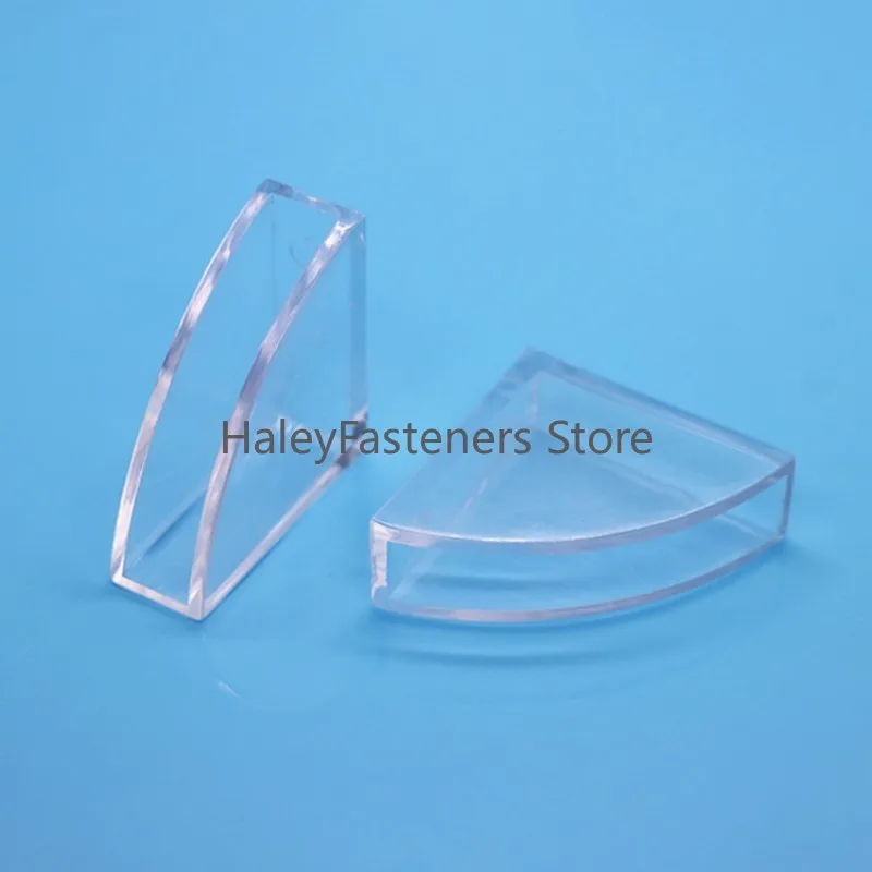 4pcs Triangle Square Clip Protector Table Corner Edge Transparent Guard Corner Cover Connecting Bracket Glass Coffee Table Angle