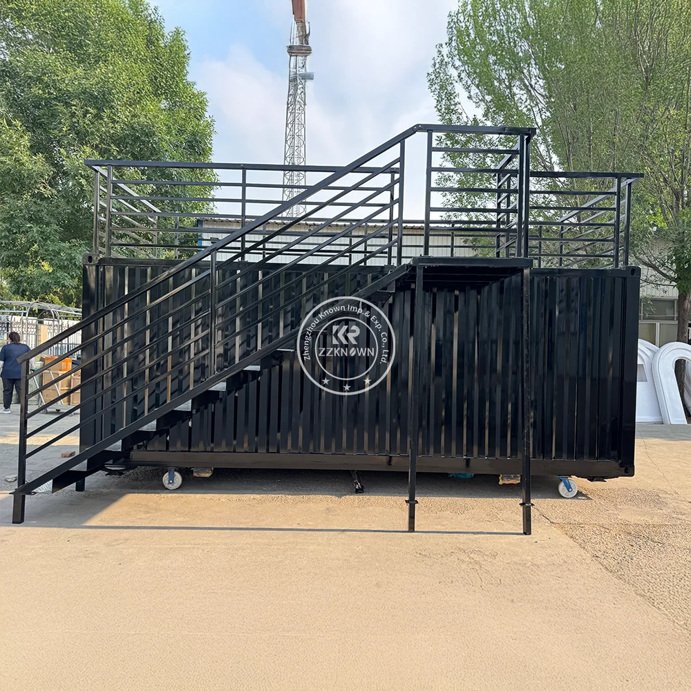 Modern Outdoor Modular Shipping Restaurant Expandable Coffee Shop Fully Equipped Kitchen Small Shipping Container Bar