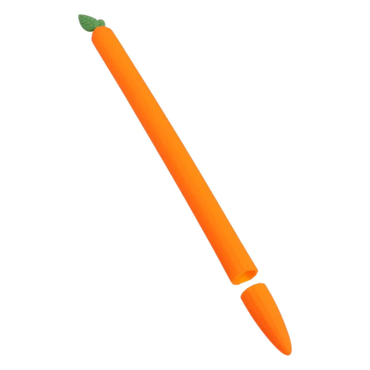 Silicone Stylus Cover Carrot Theme Protective Sleeve for Pencil 2 Precision Proof Scratch Guard Refreshing Color