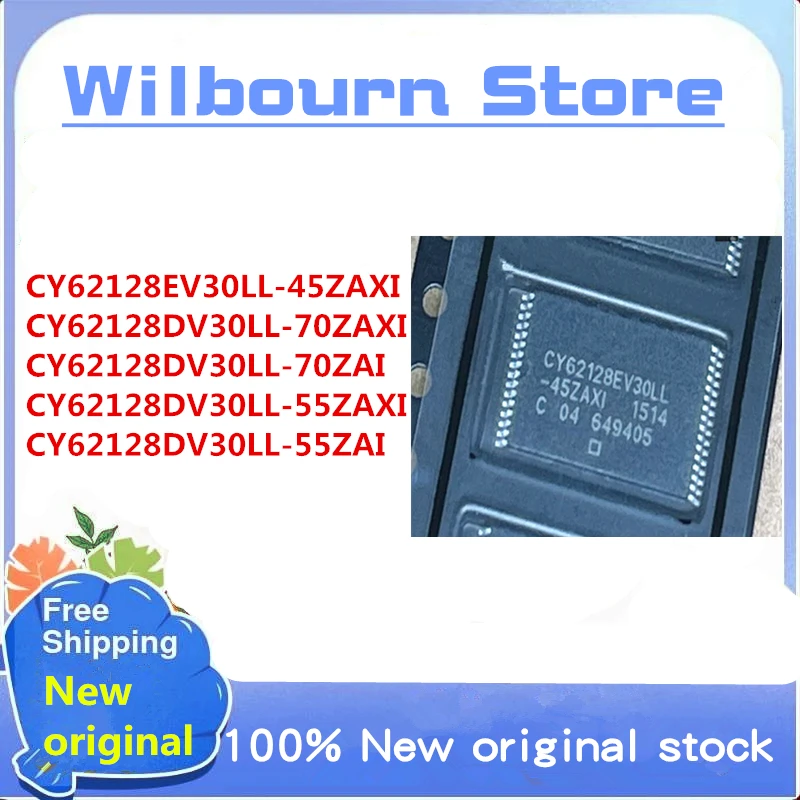 10PCS/LOT CY62128EV30LL-45ZAXI CY62128DV30LL-70ZAXI CY62128DV30LL-70ZAI CY62128DV30LL-55ZAXI CY62128DV30LL-55ZAI New original