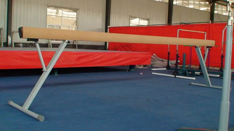 Gymnastics Floor Balance Beam Foam Beam 5m Aluminium Material  Barra De Equilibrio for Sale