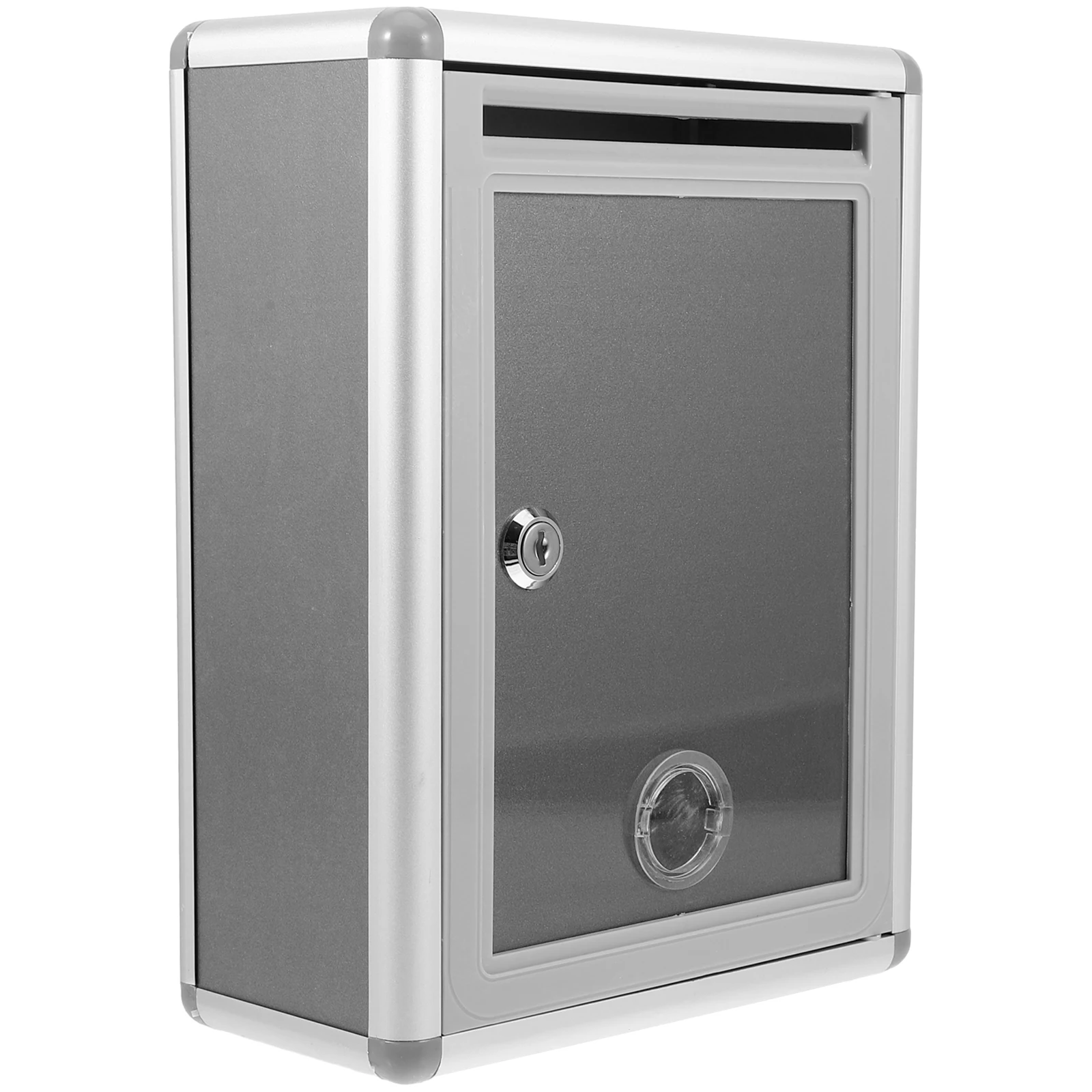 

Wall Mount Mailbox Suggestion Collect Bin Metal Office Complaint Safe Letter Box Storage Bins Lightweight Indoor