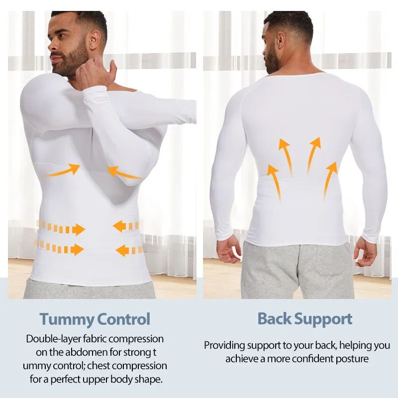 Miss Moly Men Tight Underwear Camiseta Termica Sport Tight Shirt Men's Long Sleeve Underwear  Quick-Dry Ropa Interior Hombre