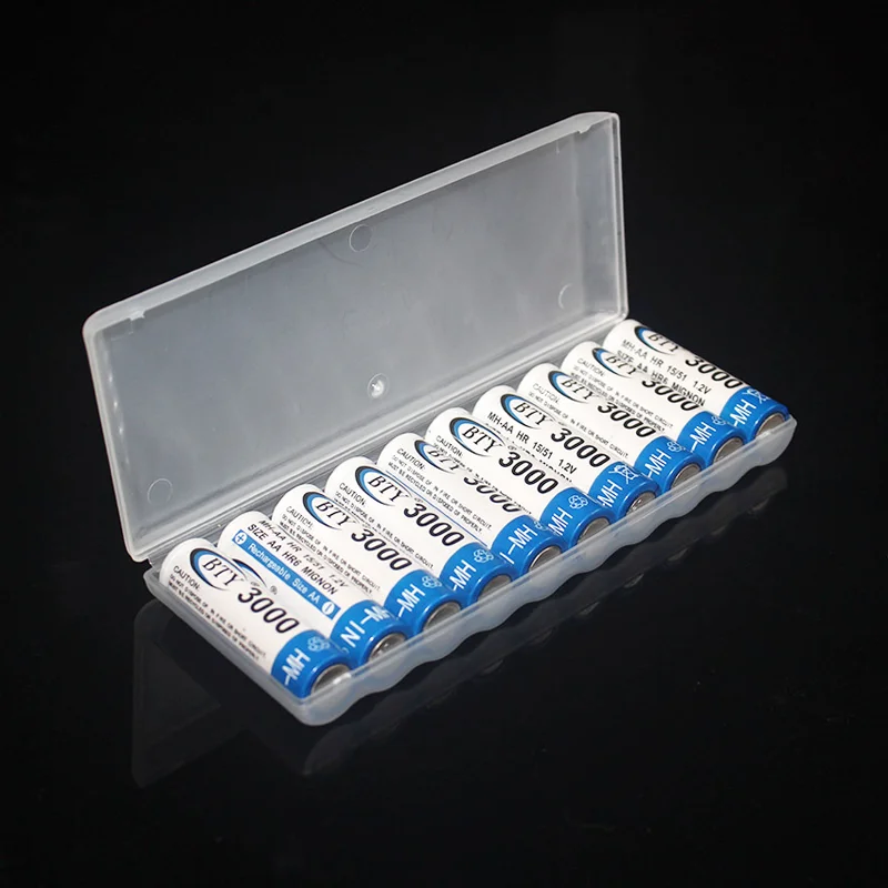 AA 5/AAA 7/14500 صندوق تخزين البطارية صندوق فرز صندوق حماية تخزين البطارية