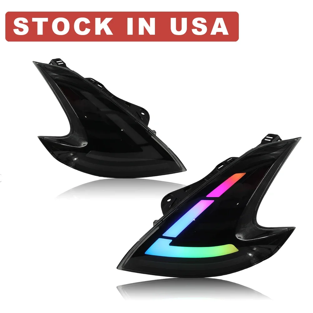 DK Motion Car Accessories for 370z Taillights Z34 2013+UP Auto Lighting Systems Full Led Taillights Taillamp