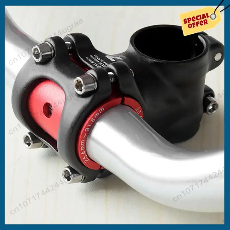 

-A15I 3X MTB Bike Handlebar Bar Shim Spacer Stem Reducer Size Reducing Bushing Sleeve 25.4Mm To 31.8Mm Bar Bore Adapter Black