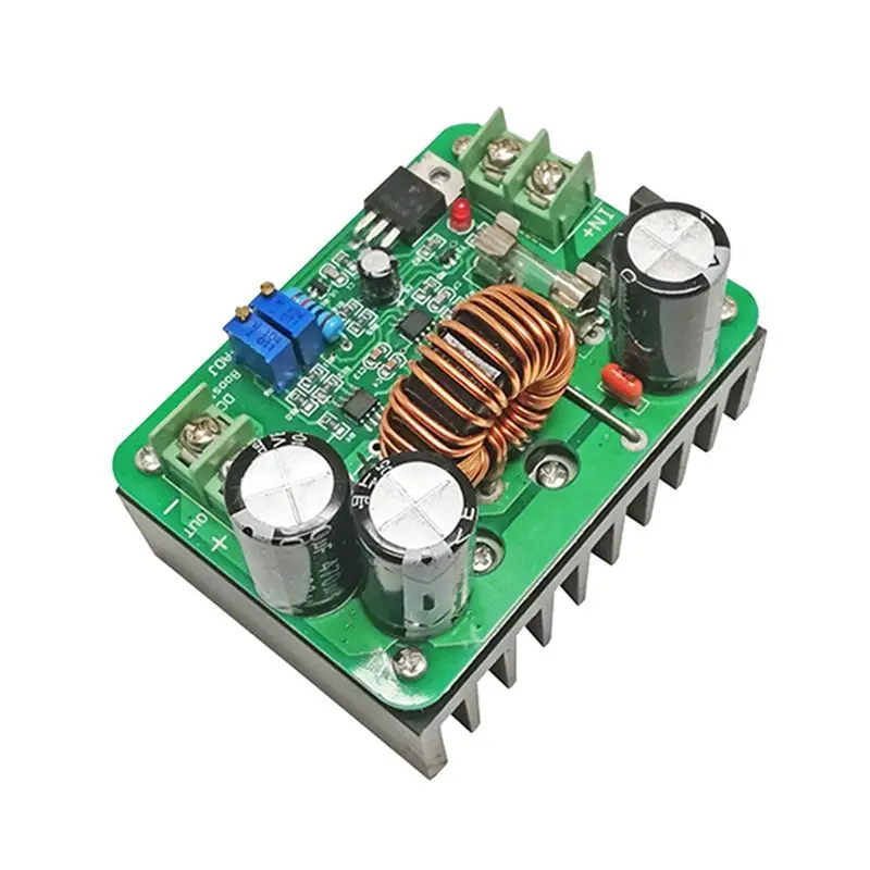 ABJO-Booster Converter 600W DC-DC Boost Module 12V-60V Input 12V-80V Output Step-Up Constant Current Voltage Power Supply