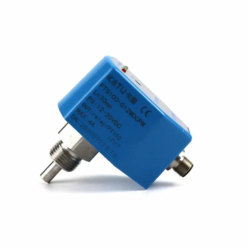 Sensor de temperatura de flujo electrónico marca FTS100 KATU