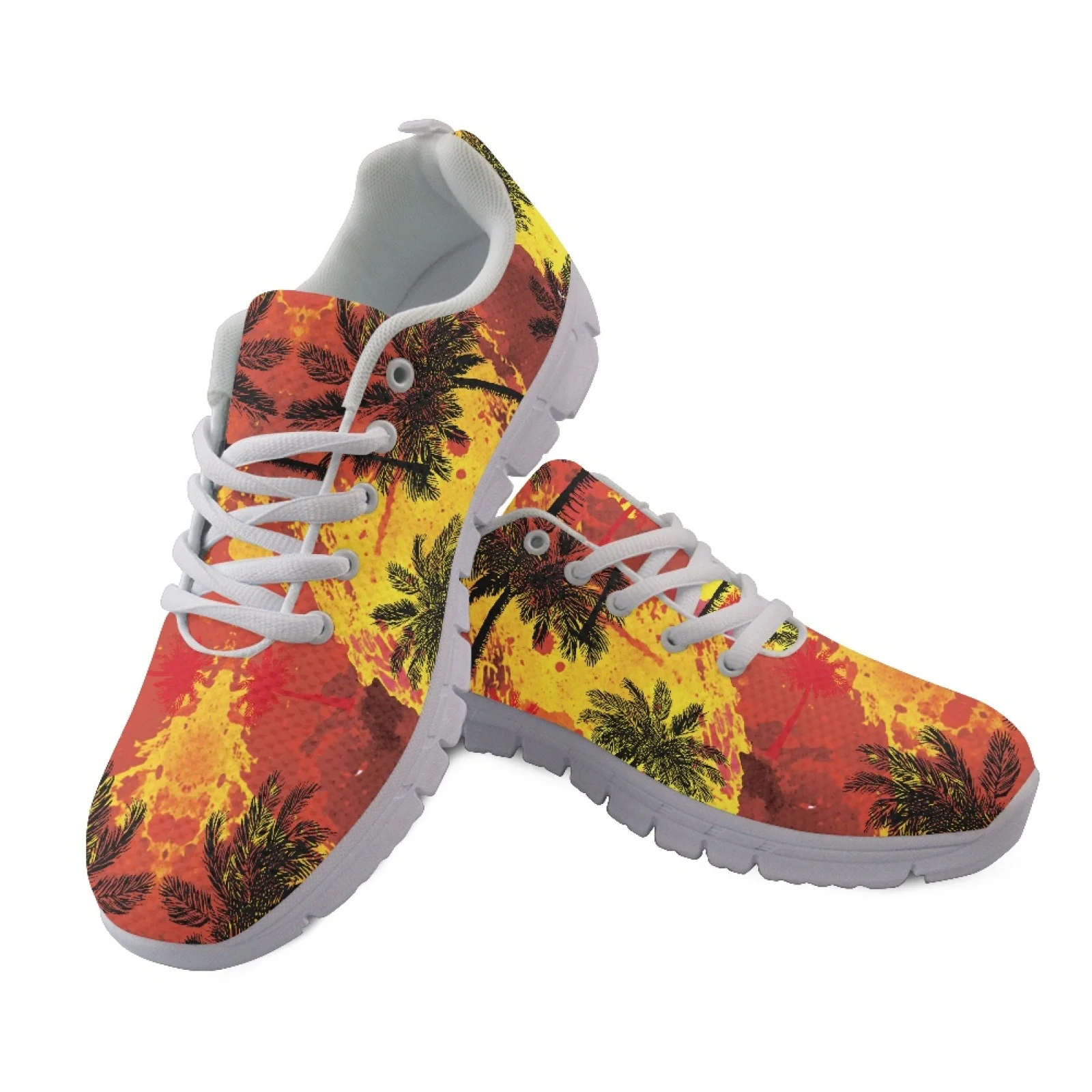 Coloranimal Forest Animal Pattern 2026 New Lightweight Running Shoe for Women Mesh & EVA Sole Walking Sneakers Running Shoes
