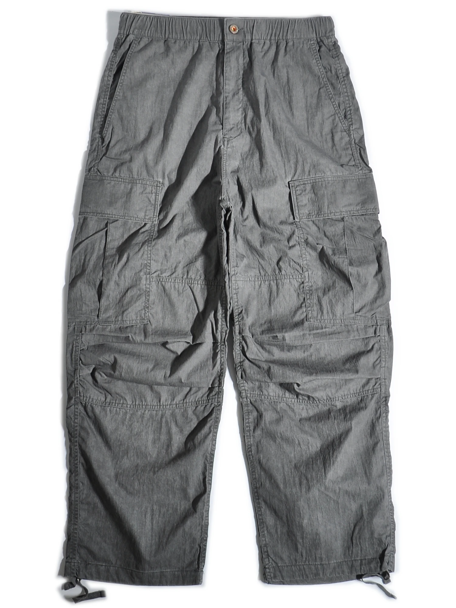 

Мужские брюки-карго в американском ретро-стиле, свободного прямого кроя, для работы и активного отдыха, с карманами