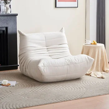 Kedi çizik deri Nordic Togo Internet ünlü tembel tırtıl kanepe yatak odası tek kişi kanepe sandalye oturma süet