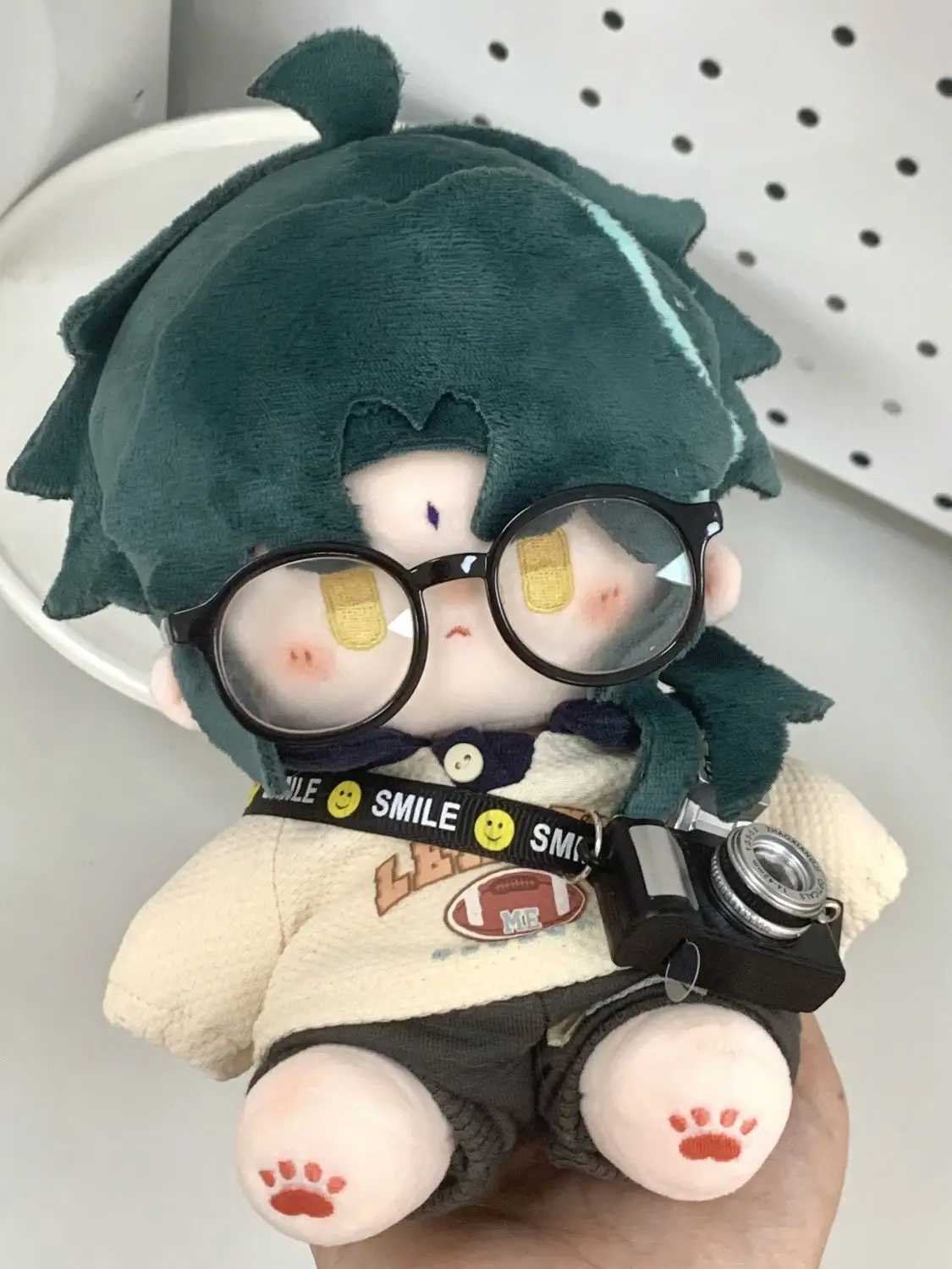 

Милая красивая плюшевая кукла Сяо, плюшевое тело 20 см, аниме Genshin Impact, хлопковые игрушки, подарок на день рождения для косплея