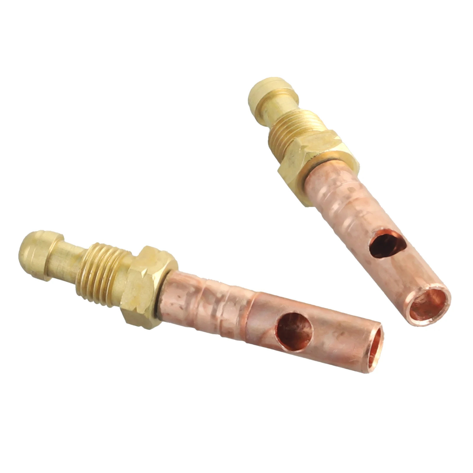 Metalworking Head Adapter Welding Equipment 3/8-24UNF Connector Adapter Copper For WP18 for tig for tig Welding for torch