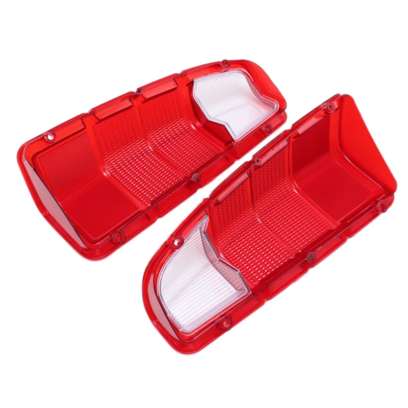 ABQB-Cangkang Lensa Lampu Belakang untuk 1972-1980 Dodge Truck / Lensa Lampu Belakang Gerobak Daya Plymouth Hanya Pasang LH RH Kiri + Kanan