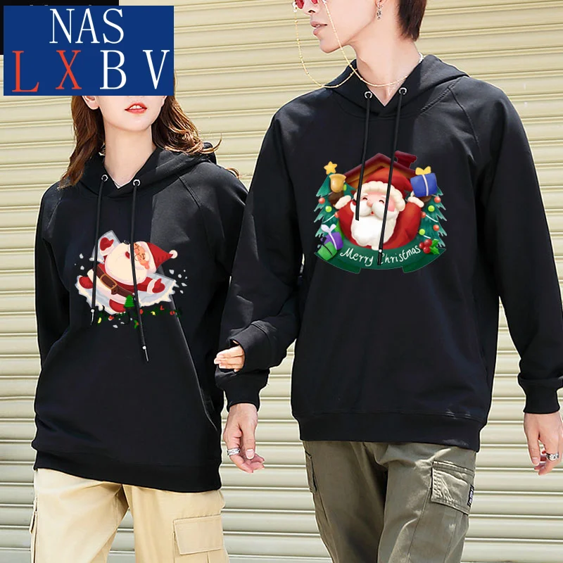 

Толстовка с капюшоном в канун Рождества Ever Santa Memorial, мужское и женское пальто, толстовка с капюшоном