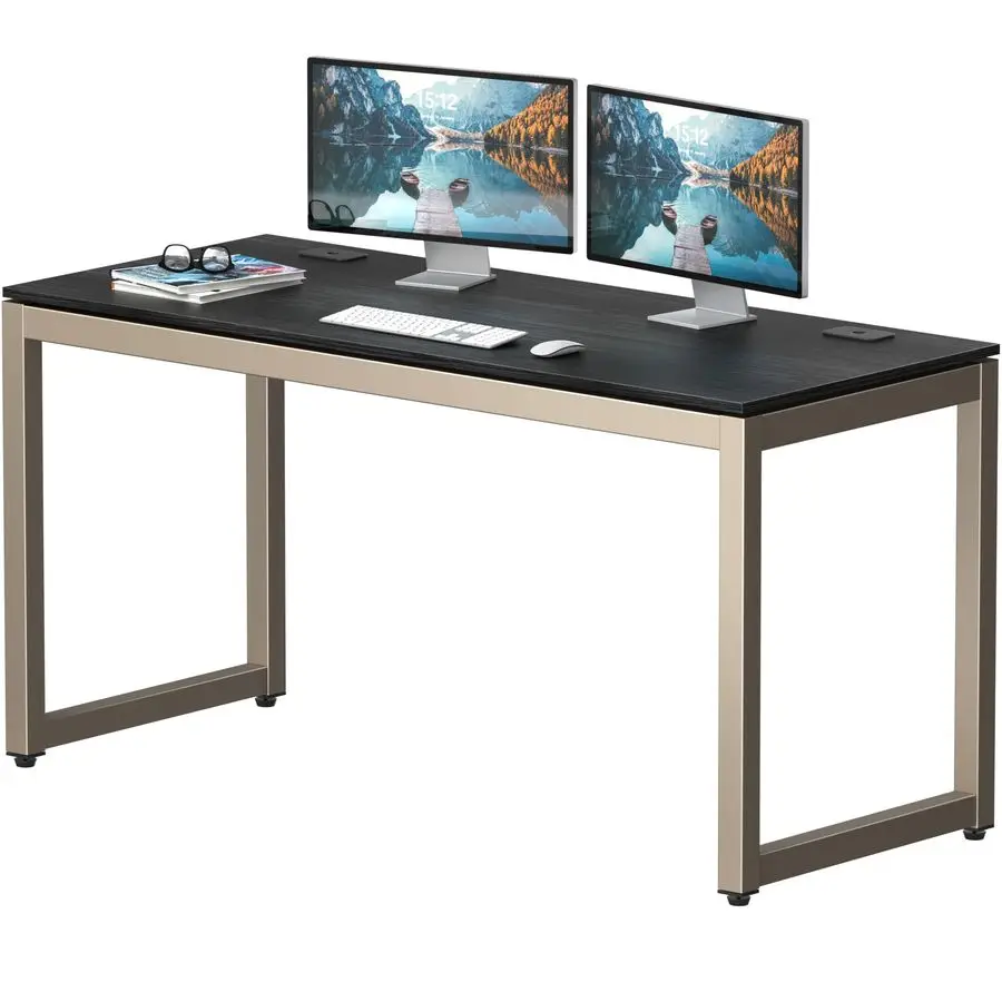 55Inch CommercialGrade Office Computer Desk, Espresso