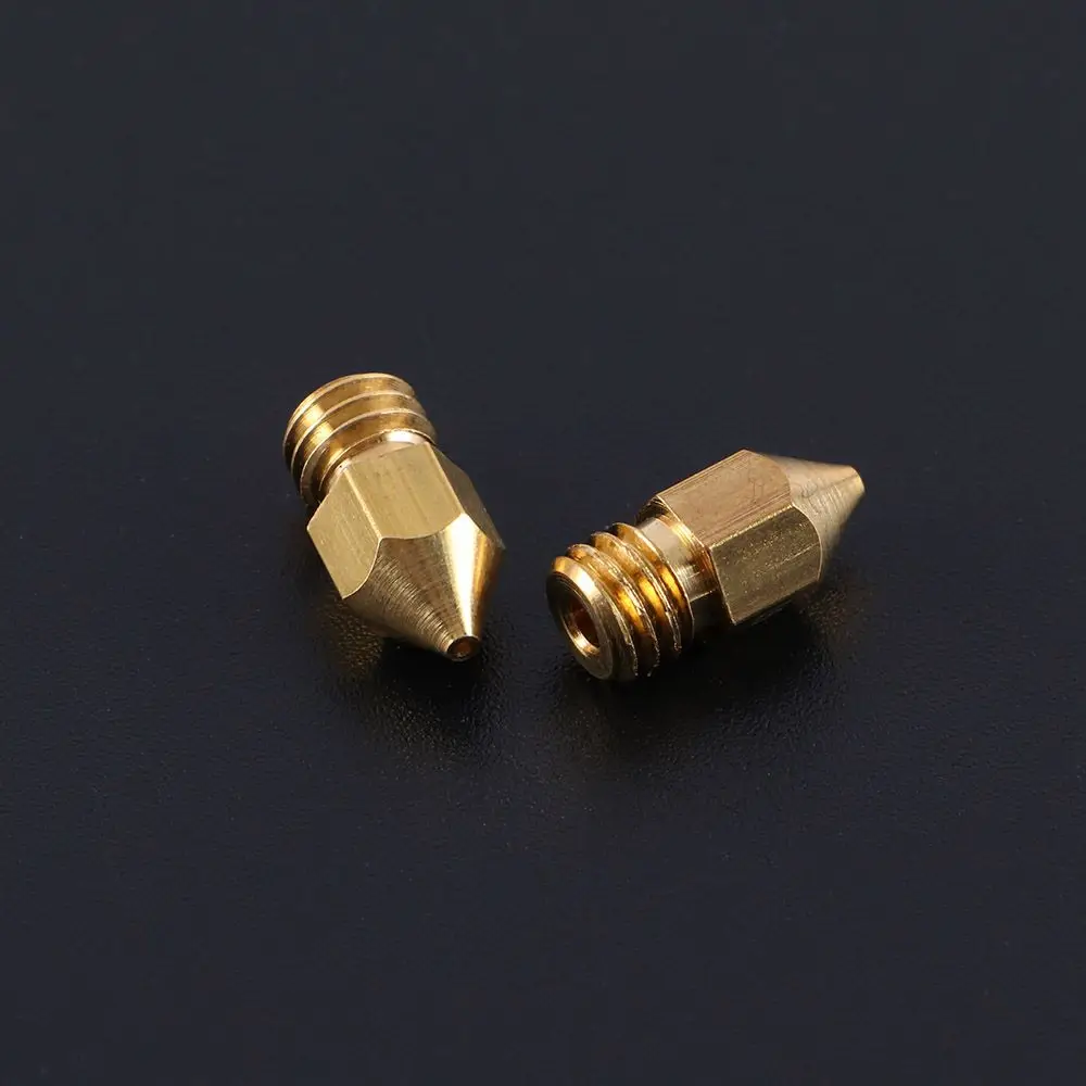 

0.6mm 0.8mm Copper CR10 3D Printer Accessories CR10S 0.2mm Extruder Nozzles MK8 Brass Nozzle 1.75MM Print Head Nozzle