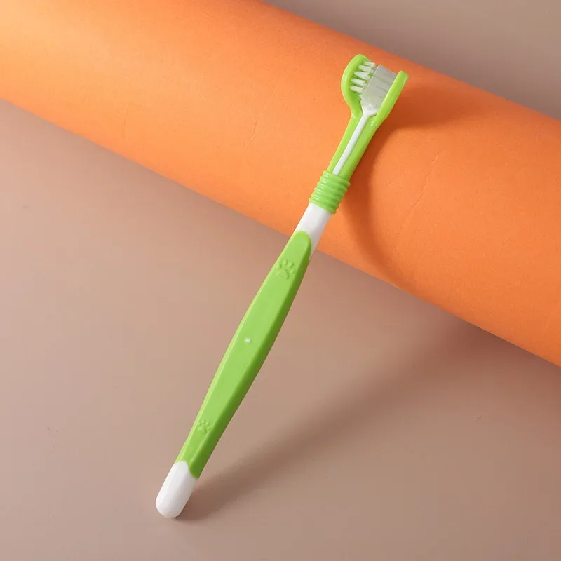 3-Sided Pet Toothbrush for Dogs & Cats – Tartar Remover — detail image 10