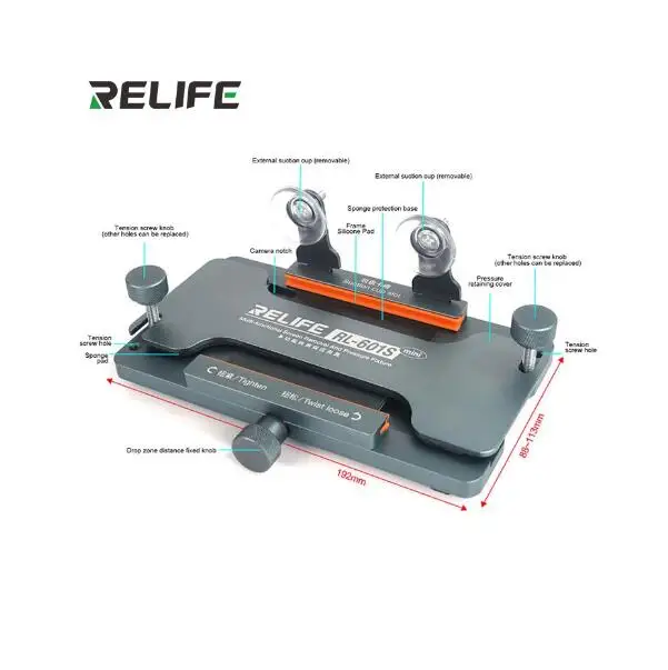 RELIFE Mini Disassemble Screen and Keep the Pressure, Mobiles, Fixture, Support All Phones, RL -601S