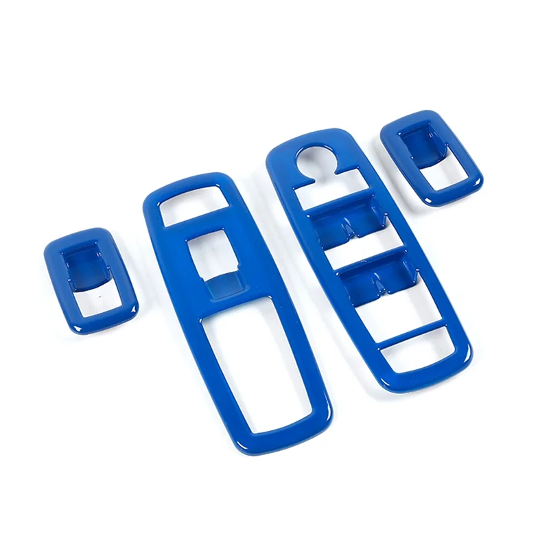 

4 шт., внутренняя отделка подъема окна автомобиля, крышка панели переключателя для Dodge RAM 2010-2017/зарядное устройство Durango 2011-2021