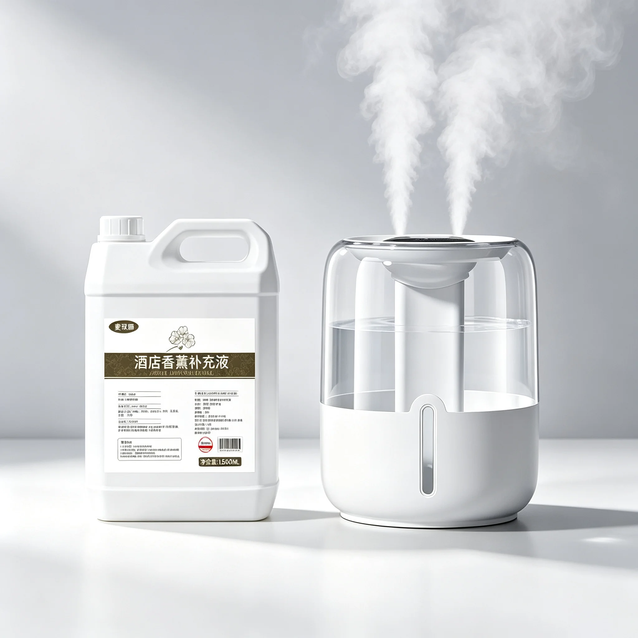 1500ml Water Based Humidifier Essential Oil, 5 Star Hotel Fragrance Diffuser Refill Liquid, Long Lasting Home Villa Aromatherapy