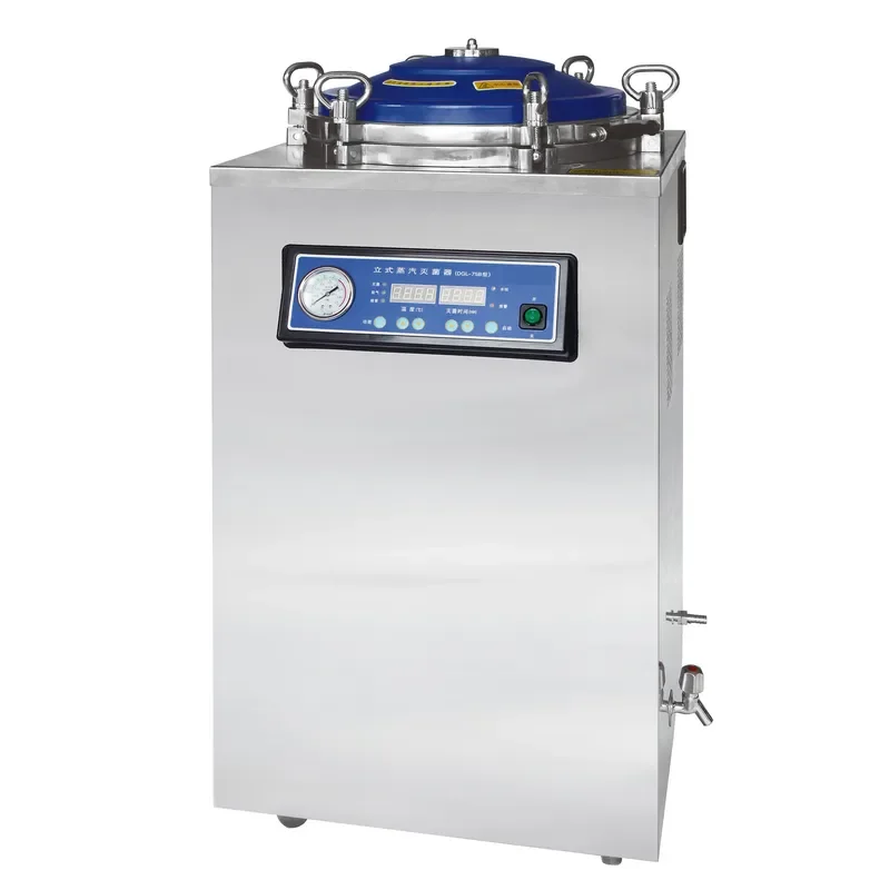 35L-150L Vertical Stainless Steel Autoclave Digital Display Automatic Steam Sterilizer for Laboratory Medical Use 2