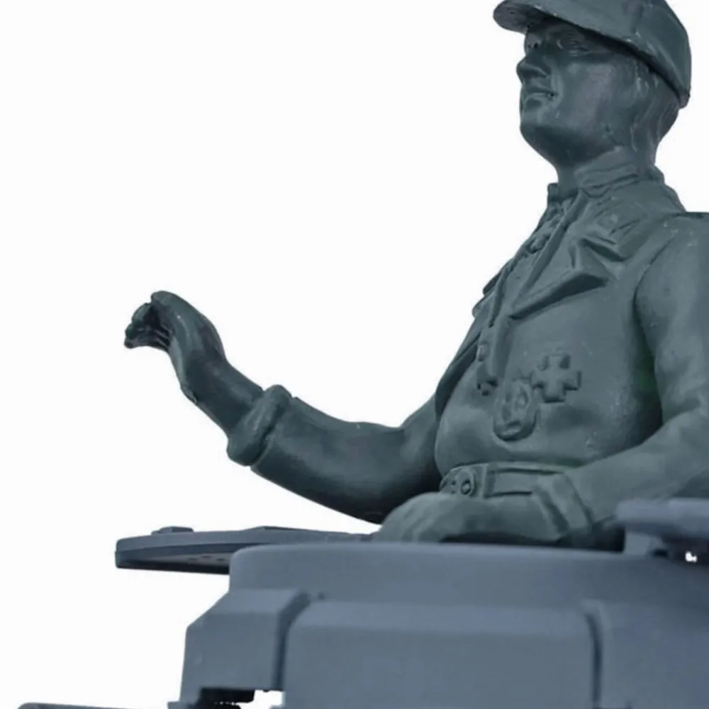 HENG LONG 7.0 Plastica tedesca Panzer IV F2 1/16 Bilancia 2.4G RTR Radiocomando Modello di carro armato RC Carro armato Giocattoli 3859 Modello TH17395