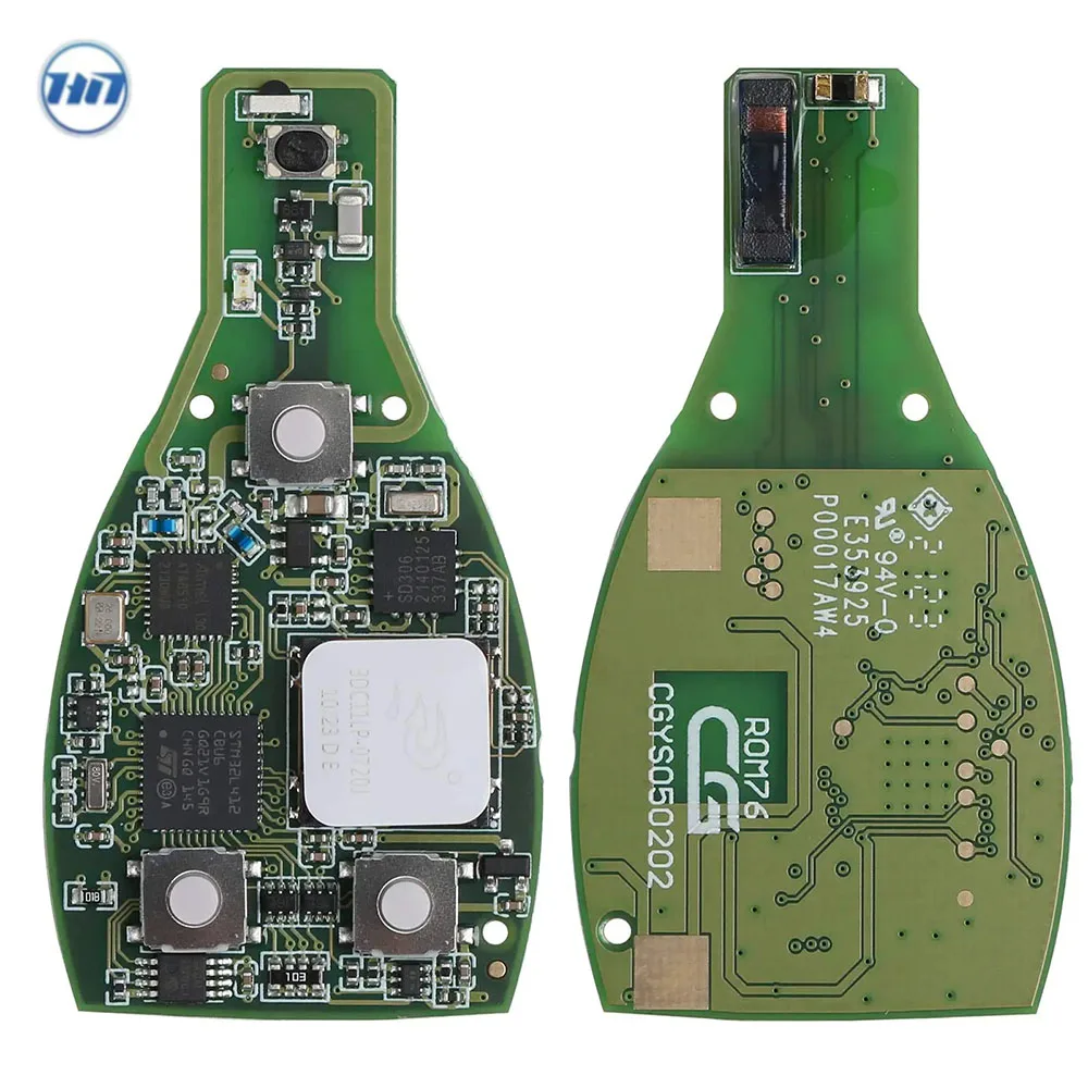 กุญแจ CGDI MB FBS3 BGA KeylessGo สำหรับรถยนต์เมอร์เซเดส-เบนซ์ W164 W166 W216 W221 W251 315MHz/433MHz 3 ปุ่ม