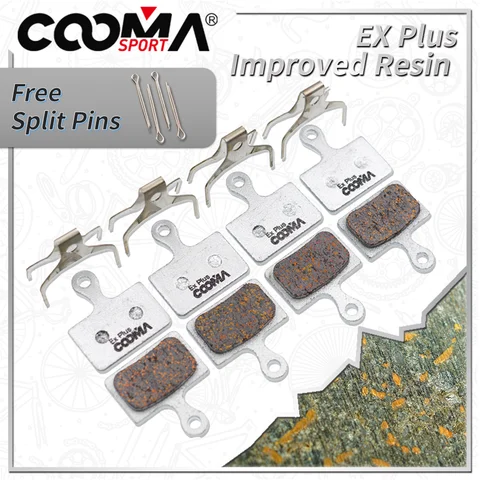 Тормозные колодки COOMA SPORT Road Disc Brake для Shimano 4 пары