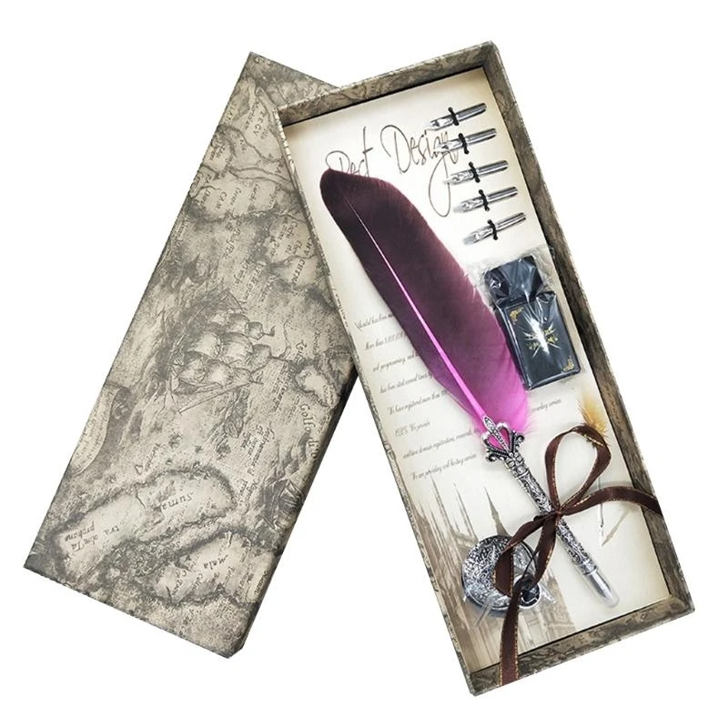 conjunto-caligrafia-suporte-latao-antigo-com-3-garrafas-para-estudantes-iniciantes
