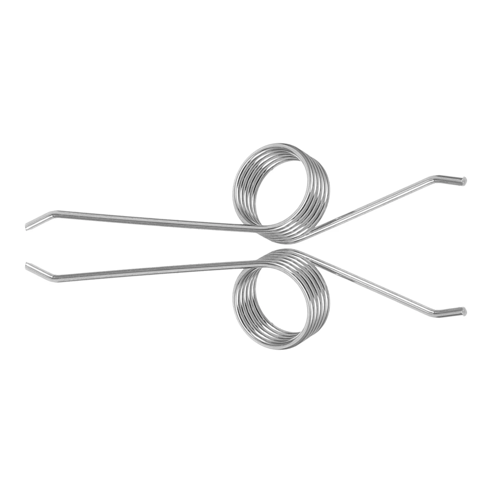 

2Pcs Trash Can Torsional Spring Small Springs Easy Installation for Various Trash Containers Repair Metal Torsional Spring