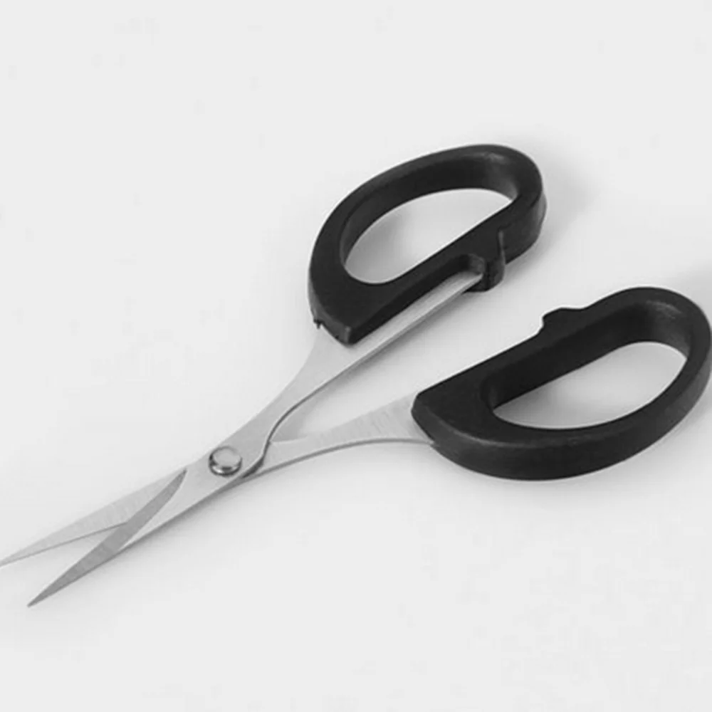 Precision Peeling Embroidery Scissors Ergonomic Lightweight Small Eyebrow Shear Home Kitchen Tools For Diy Embroidery Projects