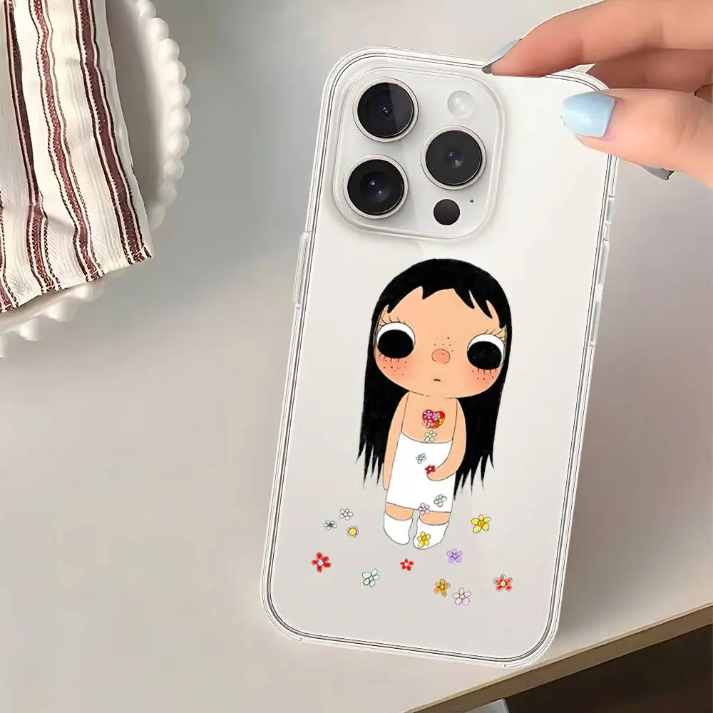 حافظة هاتف ناعمة شفافة كريستالية لطيفة من Yuy Kawaii: غطاء شفاف مقاوم للصدمات لهاتف آيفون 17,16,15,14,13,12,11 Pro Max, Mini, Plus #5