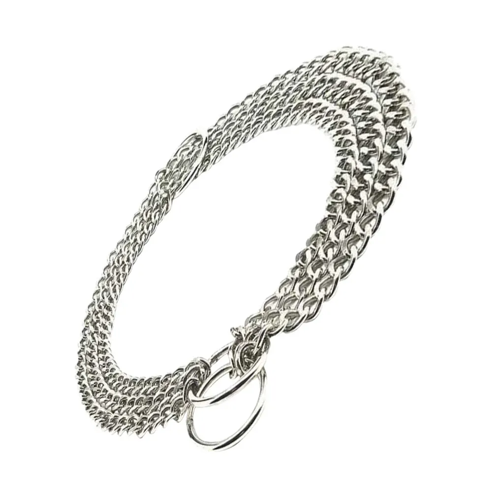 

Stainless Steel Dog Collar Puppy Chain Outdoor Metal Collars for Dogs Medium Big Large Thick