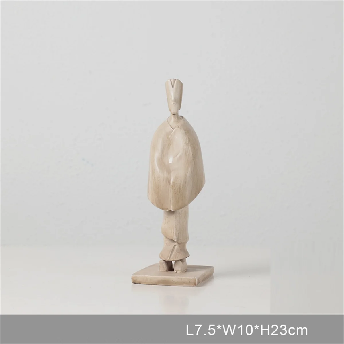 A72P Abstract Figure Ornaments Sculpture Ornaments Home Wall Cabinet Study Soft Decoration As Shown