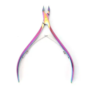 Colored nail nipper nipper, clipper, dead skin remover, light nail art tool for beauty salon, colorful pliers, 1 pc 12 Main Tissue Sales - №12
