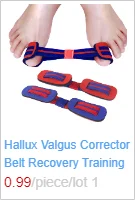 Hallux-Valgus-Korrekturband, Trainings- und Genesungsgurt, Zehenspreizer, Großzehen-Strecker und Separator – Detail 6