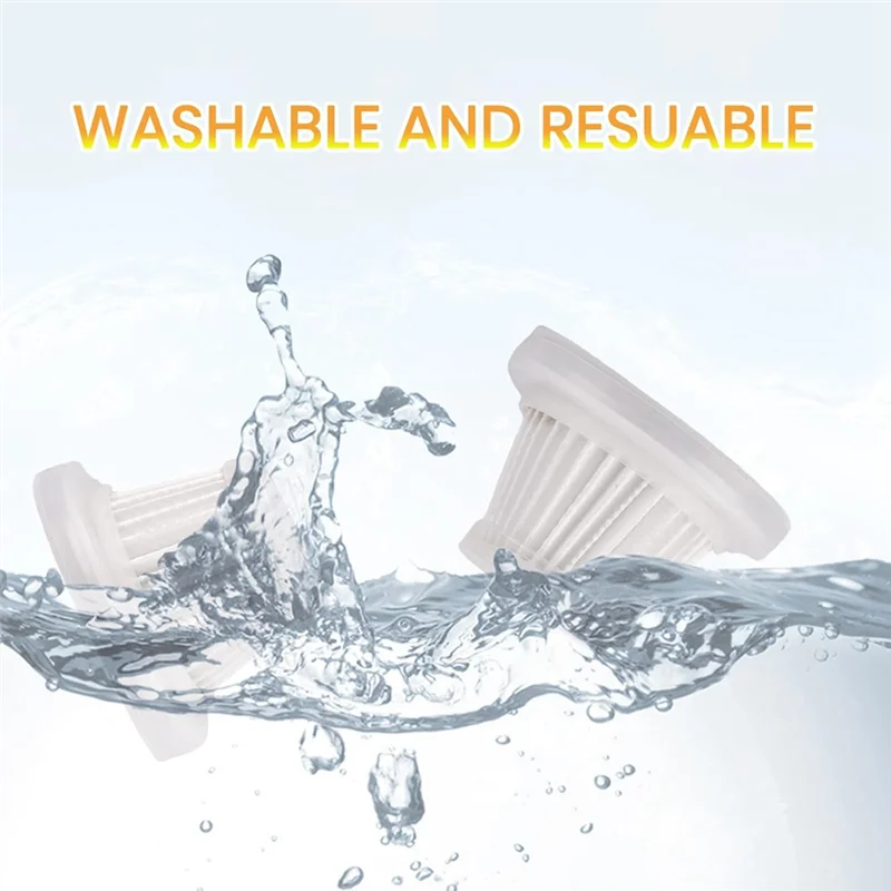 مرشحات N18R Hepa للمكنسة الكهربائية على شكل بطة، مجموعة ملحقات مرشحات مكنسة كهربائية قابلة للغسل وإعادة الاستخدام