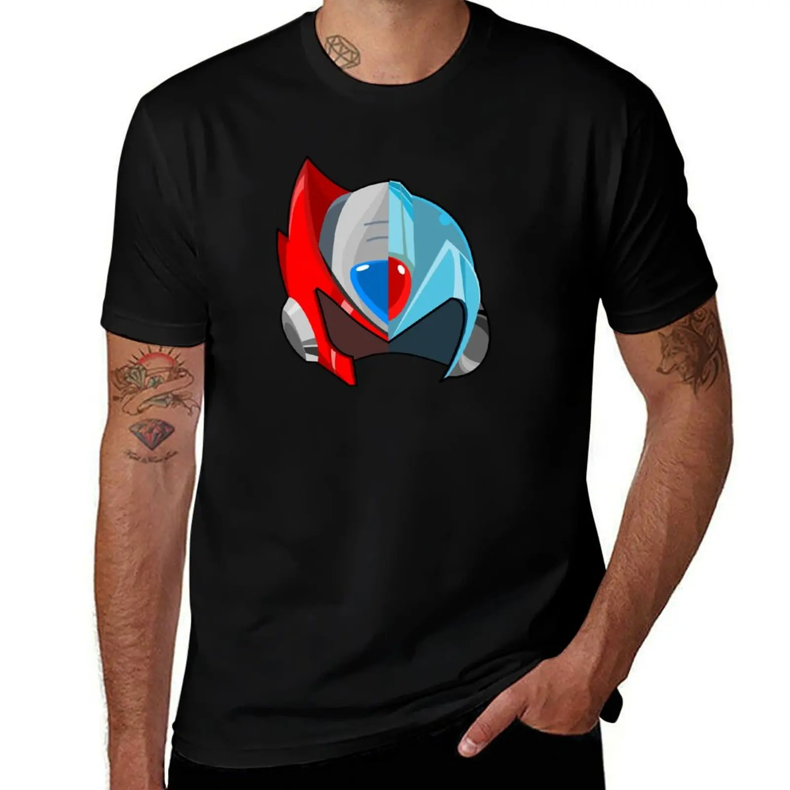MegaMan Clash Zero v X T-Shirt Anti-Pilling Casual T-Shirt