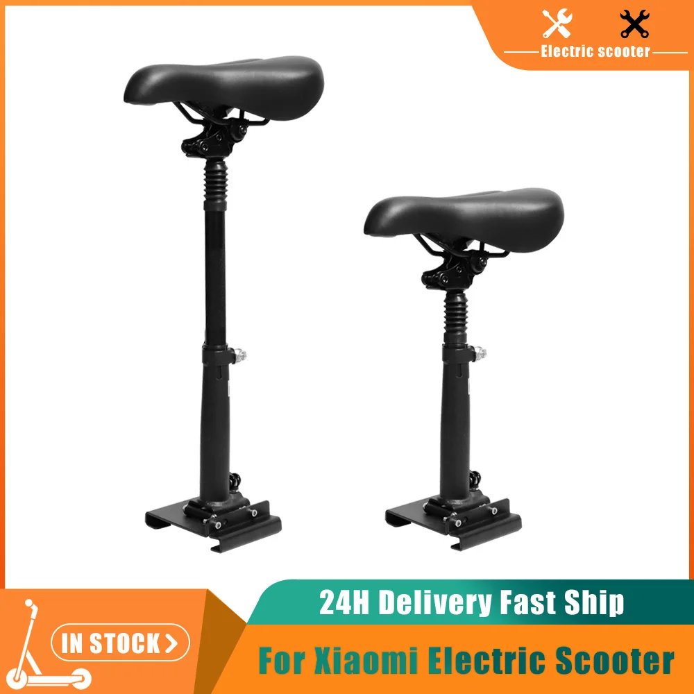 

Foldablex Height Adjustable Saddle For Xiaomi M365 Electric Scooter Skaterboard Retractable Seat Bumper Saddle Shockproof Parts