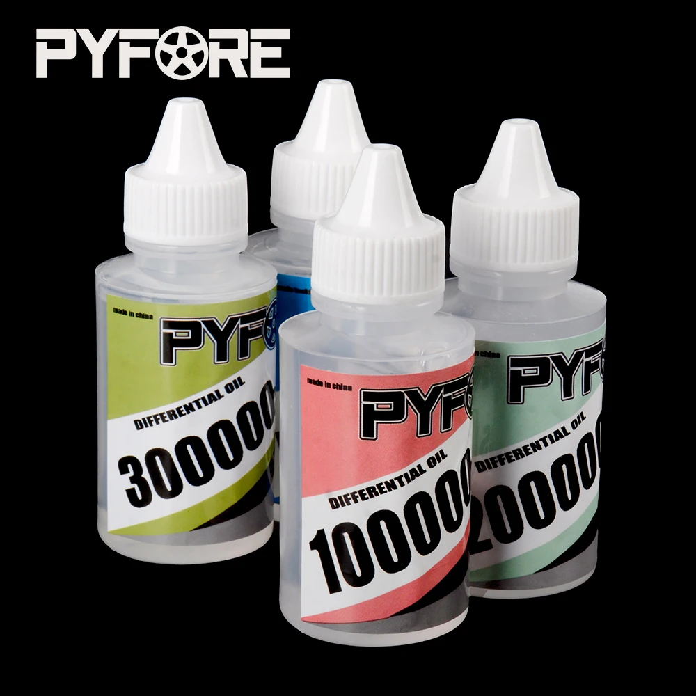 PYFORE 100000CS-50000CST Concentration Differential Oil 60ml รีโมทคอนโทรลรุ่นรถ Differential Oil ความบริสุทธิ์สูง