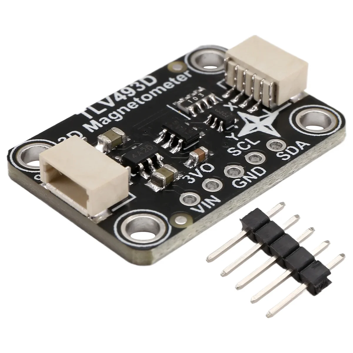 TLV493D Triple-Axis Magnetometer Module Compatible with STEMMA QT Qwiic