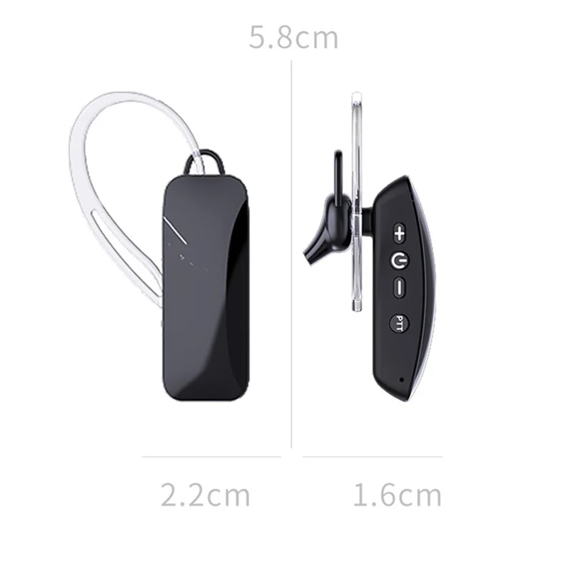 

Mini Headphones Walkie Talkie All-In-One Machine For 500 Square Feet Walkie Talkie Mini Bluetooth Headset