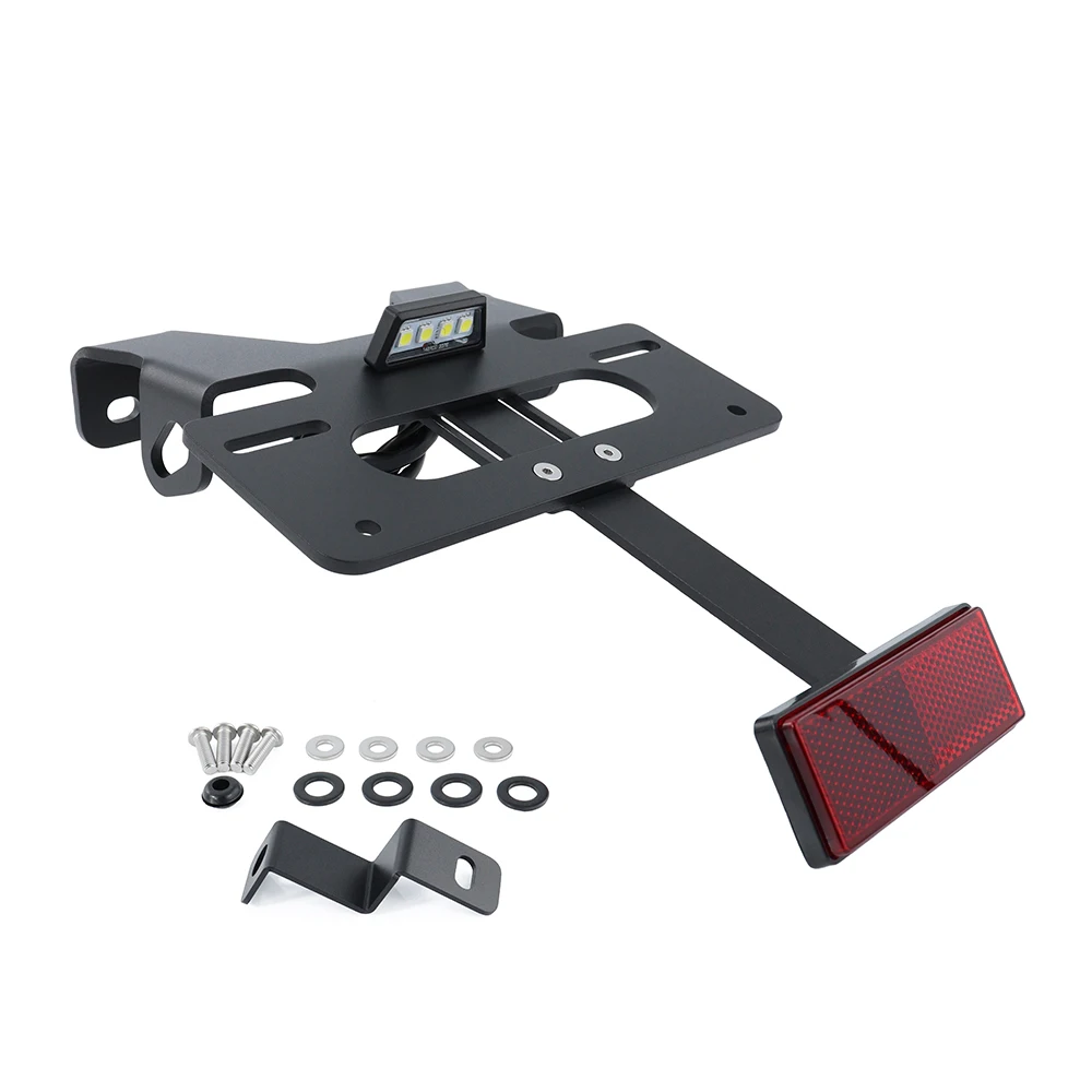 License Plate Holder Bracket Fit For Honda CB125R NEO Sports Cafe CB150R CB300R 2018-2026 Rear Tail Tidy Fender Eliminator Kit image 3